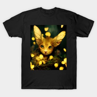 Golden Fae Cat T-Shirt